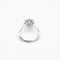 Bague marguerite or blanc et diamants