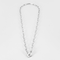 DINH VAN - R10 handcuff necklace in white gold