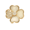 Broche Van Cleef & Arpels - Cosmos - Broche transformable en or rose ,nacre blanche et diamants 58 Facettes DV23486-4