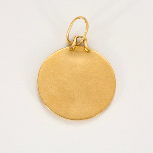 Gouden medaille met motief van Sint-Philippus