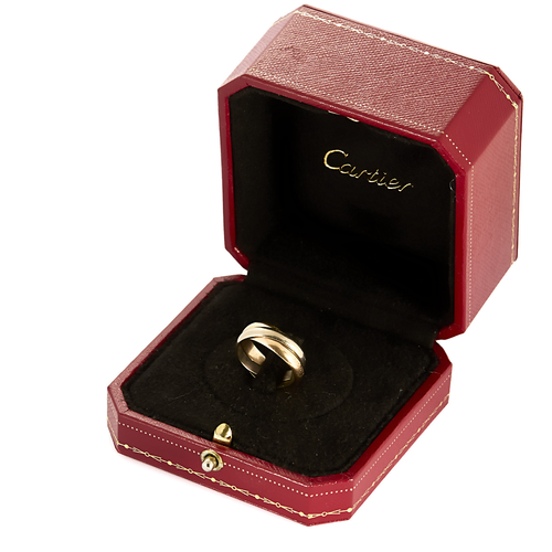 CARTIER - Trinity - Classic - Three-band ring in three colors of gold