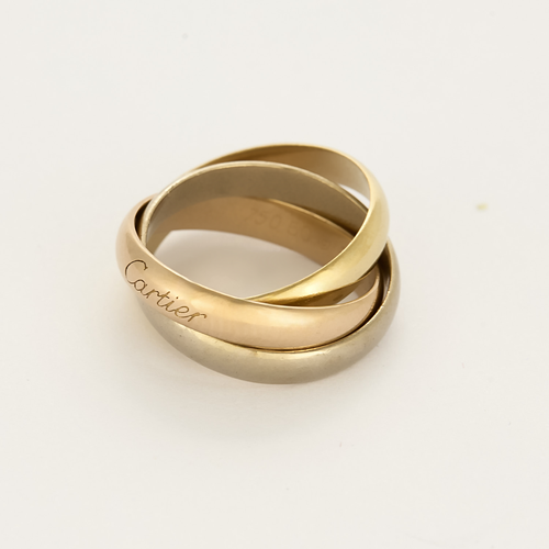 CARTIER - Trinity - Classic - Three-band ring in three colors of gold