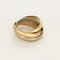 CARTIER - Trinity - Classic - Three-band ring in three colors of gold