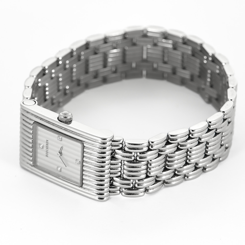 BOUCHERON - Reflet - Montre en acier à mouvement quartz et boitier rectangulaire