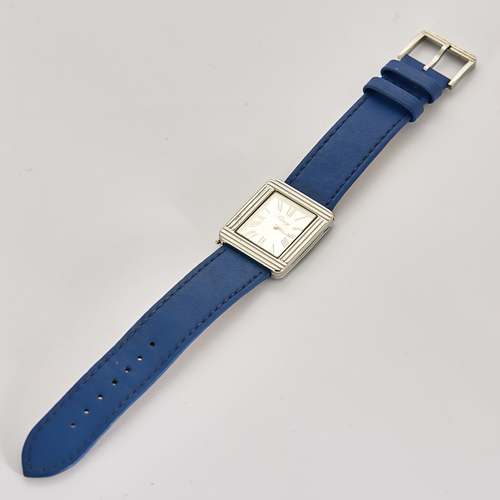 POIRAY - Min første - Ur i stål med rektangulært urkasse og kvartsbevægelse