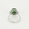 Ring aus Graugold, Jade-Jadeit und Diamanten