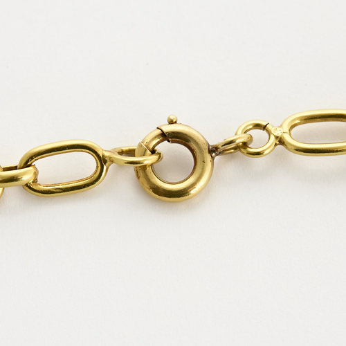 Van Cleef & Arpels - Georges Lenfant - Rara cadena y colgante del zodiaco "Virgen" en oro amarillo