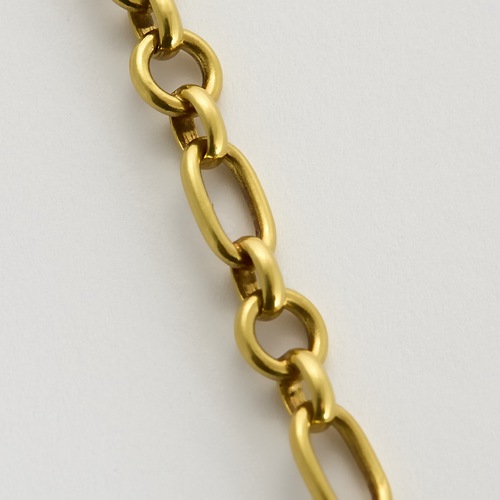 Van Cleef & Arpels - Georges Lenfant - Rara cadena y colgante del zodiaco "Virgen" en oro amarillo