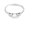 GEMMYO - Baby Everbloom- Bague en or gris 18K et diamants