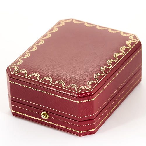 CARTIER - Love Bague - Petit Modèle - en or gris et diamants.