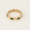 BVLGARI - Serpenti Viper - Alliance en or rose, malachite et diamants
