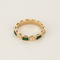 Bague 56 BVLGARI - Serpenti Viper - Alliance en or rose, malachite et diamants 58 Facettes DV25245-2-56-3