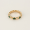 BVLGARI - Serpenti Viper - Alliance en or rose, malachite et diamants