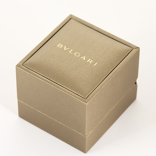 BVLGARI - Serpenti Viper - Alliance en or rose, malachite et diamants