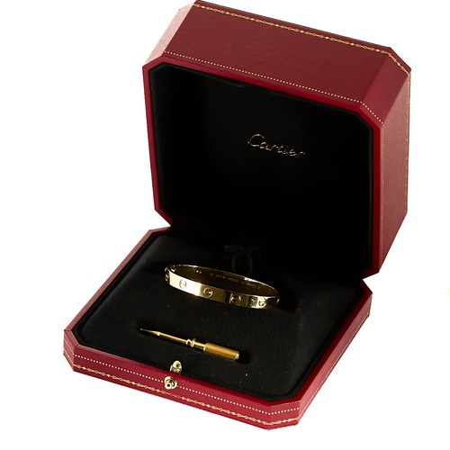 CARTIER - LOVE modèle Classique- Bracelet en or jaune