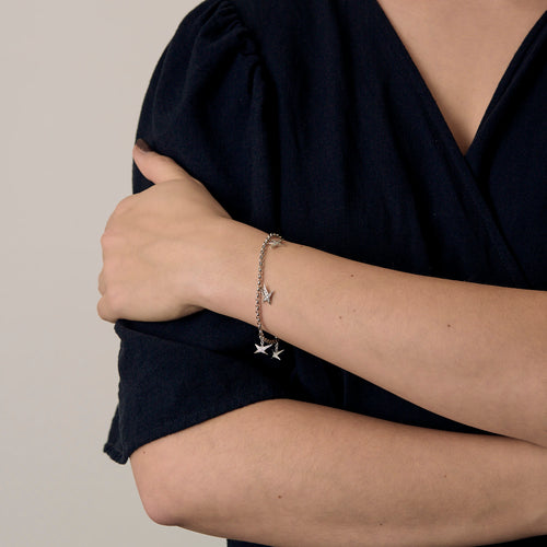 Mauboussin - Etoile divine - Bracelet en or gris et diamants