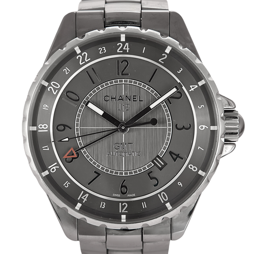 CHANEL - J12 - Chromatic - Steel watch with round case and automatic movement