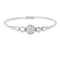 Bracelet en or blanc et diamants
