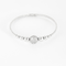 Bracelet en or blanc et diamants