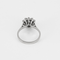 Ring Daisy in platinum and white gold with diamonds