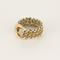 Hermes - Raro anillo Etrier en oro y plata