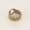 Hermes - Raro anillo Etrier en oro y plata