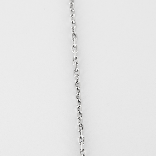 Collier en or gris et diamants