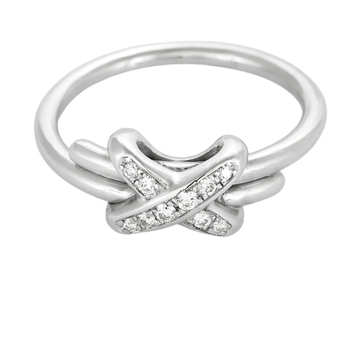 CHAUMET - Jeux de Liens - White gold and diamond ring