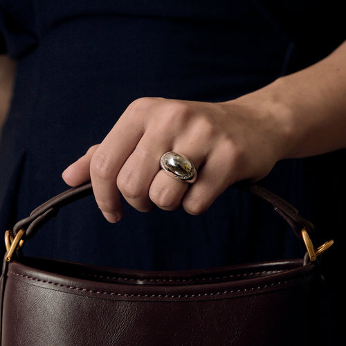 BULGARI - Dome - Ring i hvitt gull og diamanter