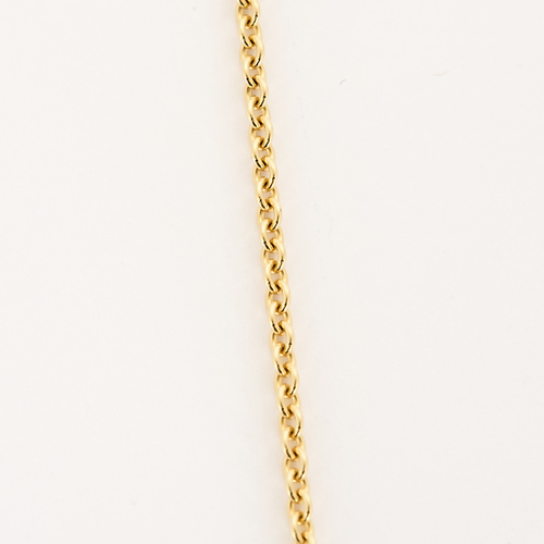 Chopard - Happy Diamonds Ikoner - Halskjede i gult gull med tre diamanter