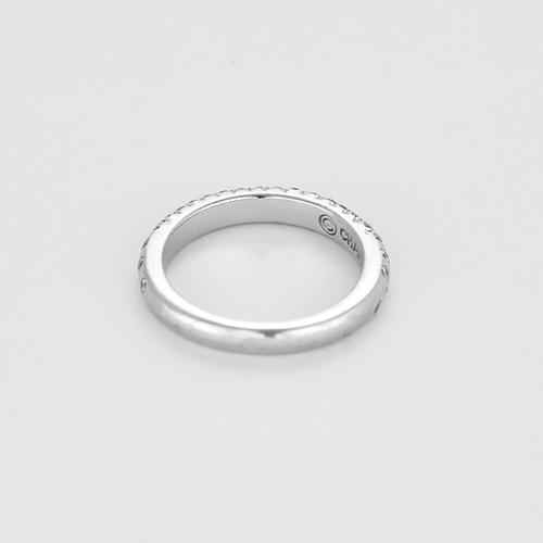 CHANEL - Obrączka ślubna białe złoto i diamenty 2,65 karata