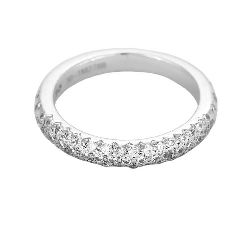 CHANEL - Obrączka ślubna białe złoto i diamenty 2,65 karata