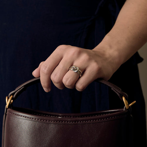 FRED- Chance Infinie - Bague en or blanc