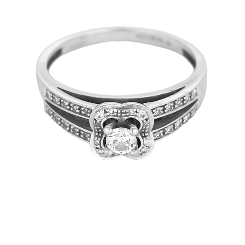 MAUBOUSSIN - Chance of Love n° 2 - Anello in oro bianco e diamanti