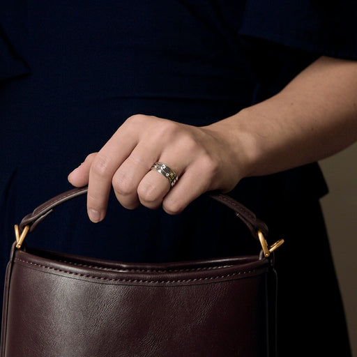 DINH VAN - PULSE - White gold and diamond ring