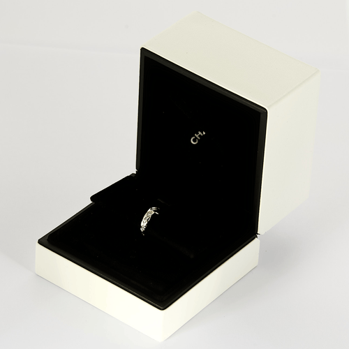 CHANEL - Coco Crush - Mono boucle d'oreille en or gris et diamants 58 Facettes DV27412-1