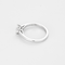 52.5 BULGARI - Bague Solitaire en platine et diamant 58 Facettes DV27071-1-525-6