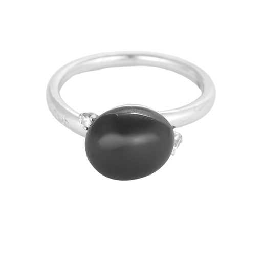 Bague 55 POMELLATO - Bague Capri or blanc diamants 58 Facettes DV27441-2-DV0882-1