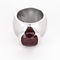 Bague 45.5 Importante bague en or blanc et Grenat Pyrope 58 Facettes DV15938-11-455-2