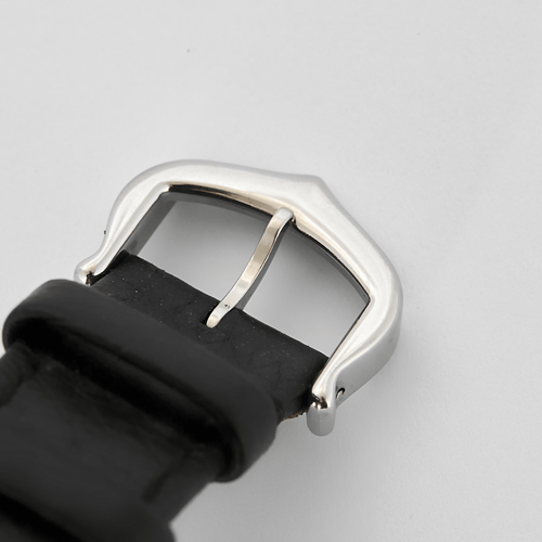 CARTIER - Tank - Zegarek stalowy z prostokątną kopertą i mechanizmem kwarcowym