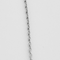 Collier Collier en or gris, platine et trois diamants. 58 Facettes DV25505-8