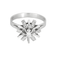 55 Bague en or blanc et diamants 58 Facettes DV27468-55