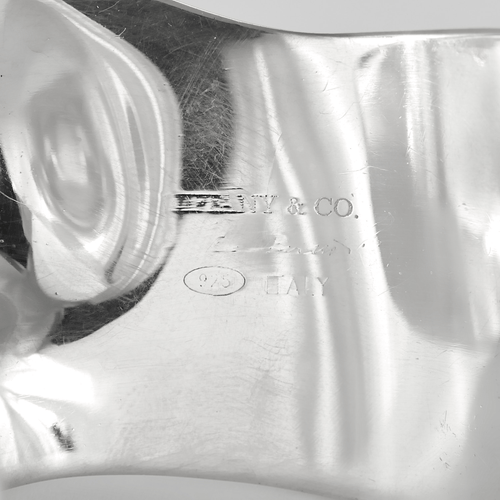 Tiffany & Co - Peretti - Маншет Bone Малък в Сребро