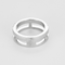 Ring aus Weißgold und Diamanten