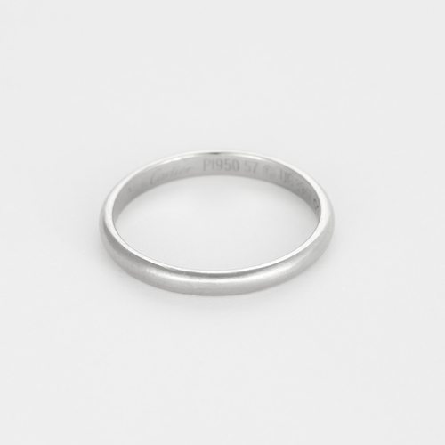CARTIER - Snubní prsten v Platina