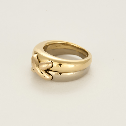 Bague 51 Chaumet - Liens-  Bague en trois ors 58 Facettes DV22876-4