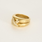 Bague 53 Chaumet – Lien – Bague en or jaune et diamants. 58 Facettes DV27468-7-53-2