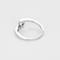 Ring i hvitt gull og diamant