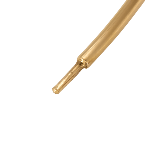 Armreif aus Gelbgold mit Blumenmuster
