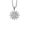 Collier Collier et pendentif floral or 14K et diamants 58 Facettes DV24577-1